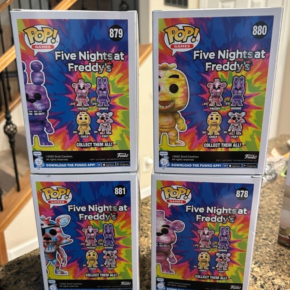Funko Five Nights at Freddy's Colorful Figures Set - Picture 2 of 3